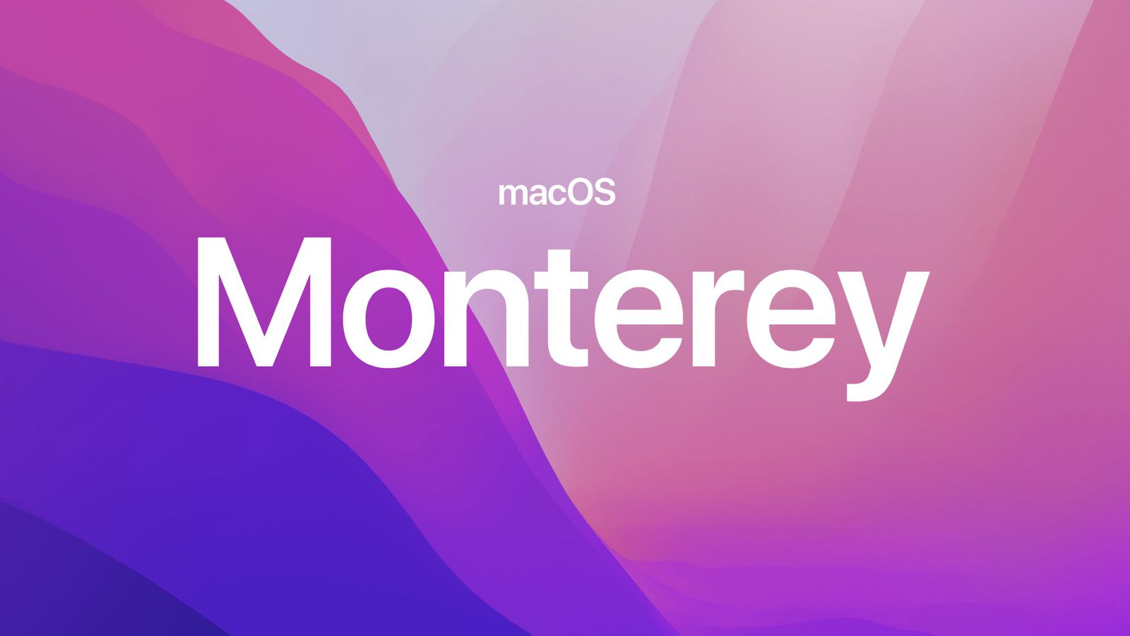 New macOS Monterey